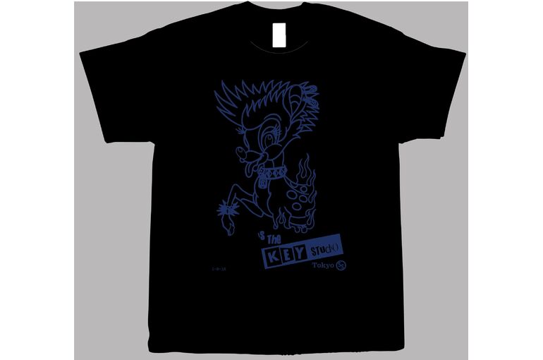 Tシャツ　Mサイズ　森本様　バンビ　ブラック